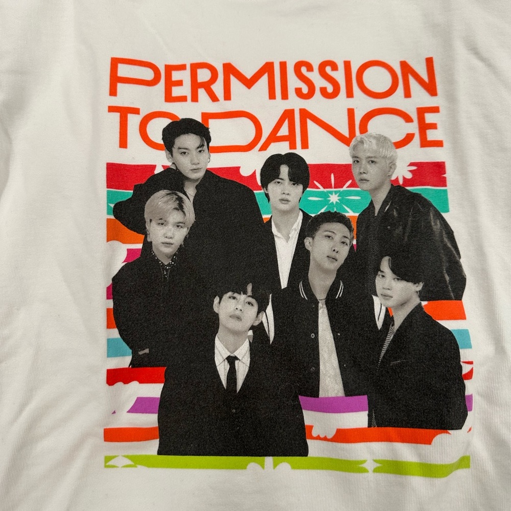 BTS Permission to Dance On Stage Las Vegas Sweater
